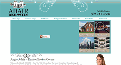 Desktop Screenshot of angieadairhomes.com